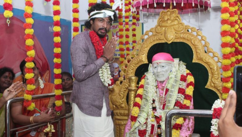 நடிகர் ஸ்ரீராம் கலந்துகொண்ட ஸ்ரீராமநவமி விழா.
