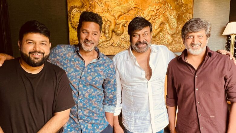 மெகா ஸ்டார் சிரஞ்சீவி -சல்மான் கான் இருவரையும் திரையில் நடனமாட வைக்கும் பிரபுதேவா