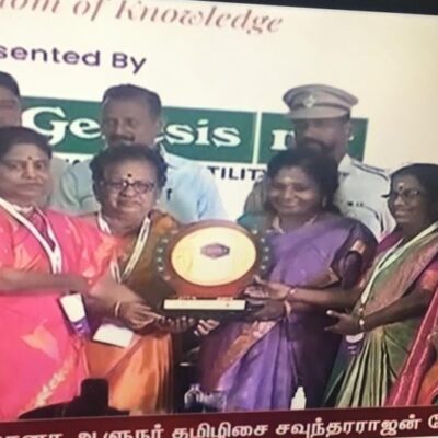 தெலுங்கானா கவர்னர் டாக்டர் தமிழிசை சௌந்தரராஜன் அன்னையர் தினத்தை முன்னிட்டு நடைபெற்ற வாராஹி மாநாட்டை பாராட்டினார்