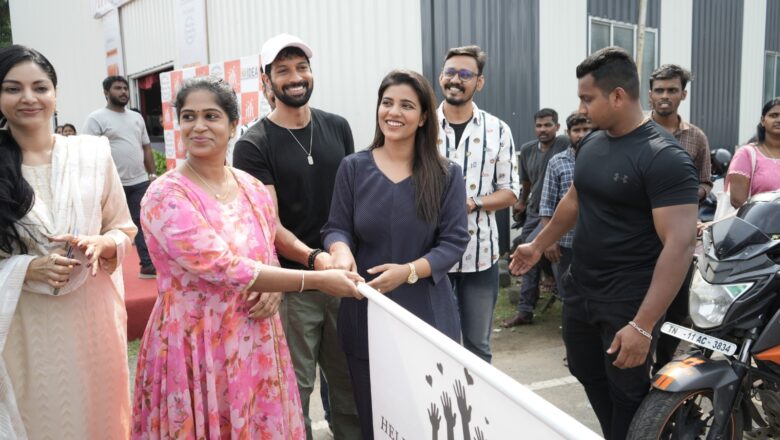 உலக உணவு தினத்தை முன்னிட்டு உணவில்லாதவர்களுக்கு உணவளிக்கும் திட்டத்தை கொடியசைத்து துவக்கி வைத்தார் நடிகை ஐஸ்வர்யா ராஜேஷ் !!