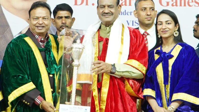 மக்களவை சபாநாயகர் திரு. ஓம் பிர்லா முன்னிலையில் வேல்ஸ் பல்கலைக்கழகத்தின் 15 வது பட்டமளிப்பு விழா வெகு விமரிசையாக நடைபெற்றது.