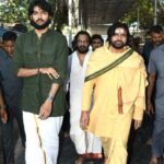 ஸ்ரீ பவன் கல்யாண் திருச்செந்தூர் சுப்ரமணிய சுவாமி கோயிலில் சுவாமி தரிசனம் செய்தார்.