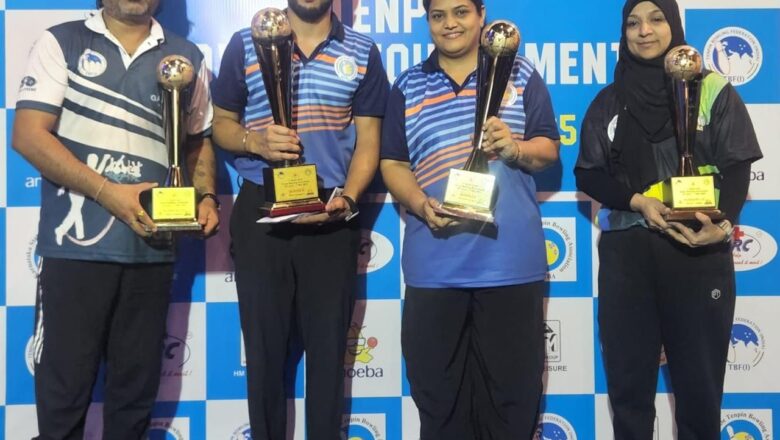  தென்னிந்திய அளவில் நடைபெற்ற முதல் டென்பின் பவுலிங் போட்டி! – கிஷான்.ஆர் மற்றும் ஹிட்டாசா சிசோடியா பட்டங்கள் வென்றனர்