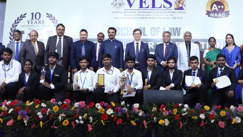 சென்னை பல்லாவரத்தில் உள்ள வேல்ஸ் பல்கலைக்கழகம் தனது சட்டபள்ளியின் பத்தாம் ஆண்டு நிறைவு விழாவை வெகு விமரிசையாக கொண்டாடியது
