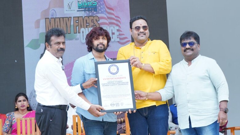 இரண்டு உலக சாதனைகளை படைத்த நடிகர் விஜய் விஷ்வாவின் ‘விவி என்டர்டைன்மென்ட்ஸ்’