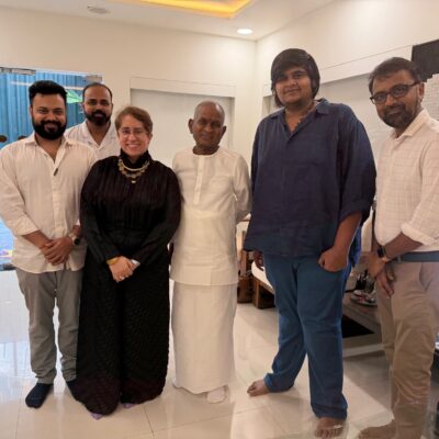 *இசைஞானி இளையராஜாவுடன் தனது பத்தாவது படத்திற்காக கைக்கோத்த இயக்குநர் கார்த்திக் சுப்புராஜ்!*