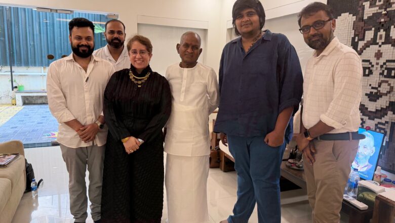 *இசைஞானி இளையராஜாவுடன் தனது பத்தாவது படத்திற்காக கைக்கோத்த இயக்குநர் கார்த்திக் சுப்புராஜ்!*