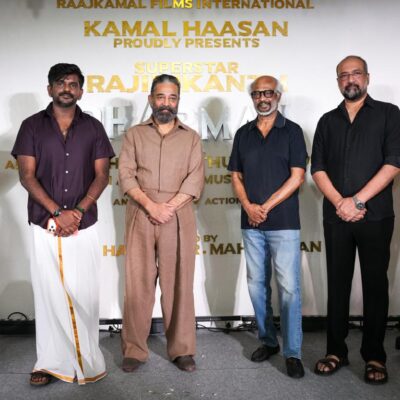 ராஜ்கமல் ஃபிலிம்ஸ் இன்டர்நேஷனல் கமல்ஹாசன்  பெருமையுடன் வழங்கும் சூப்பர் ஸ்டார் ரஜினிகாந்த் நடிக்கும் “தர்மன்”