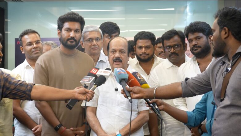 *“ஜி.டி.என்.’ திரைப்படம் இன்றைய காலத்தின் தேவையாக உள்ளது”: தமிழ்நாடு சட்டப்பேரவை சபாநாயகர் ஜே.சி.டி. பிரபாகர் பாராட்டு..
