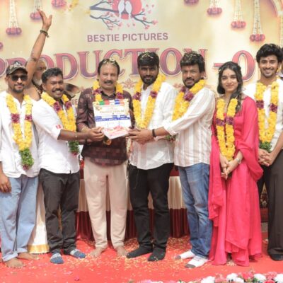 இன்றைய ஜென்-ஸி தலைமுறையின் fun, friendship, love மற்றும் family vibe-ஐ மையமாகக் கொண்டு உருவாகும் புதிய தமிழ் திரைப்படத்தின் படப்பிடிப்பு 24.08.26 நேற்று சிறப்பு பூஜையுடன் உற்சாகமாக தொடங்கியது