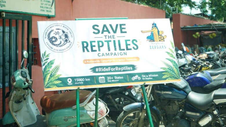 50-வது ஆண்டில் அடியெடுத்து வைத்த மெட்ராஸ் முதலை வங்கி: ‘Save The Reptiles’ நாடு தழுவிய விழிப்புணர்வு பயணம் தொடக்கம்