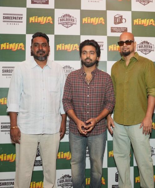 ஜி.வி. பிரகாஷ் குமார் மற்றும் சீன் ரோல்டன் இணையும் ‘நிஞ்ஜா’ திரைப்படம் புதிய பரிமாணத்தில் உருவாகிறது.