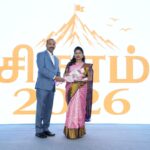 Sikaram 2026 விழாவில் MLA லீமா ரோஸ் வெளியிட்ட “Top 100 Tamil Leaders in Arabia