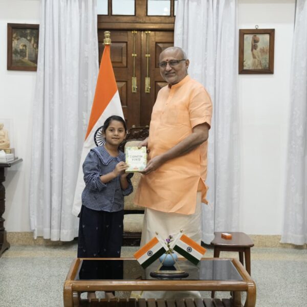 *ஏழு வயதே ஆகும் ரூஹி மொஹஸ்ஸாப் இந்தியாவின் மாண்புமிகு குடியரசுத் துணைத் தலைவரை சந்தித்தார்!*