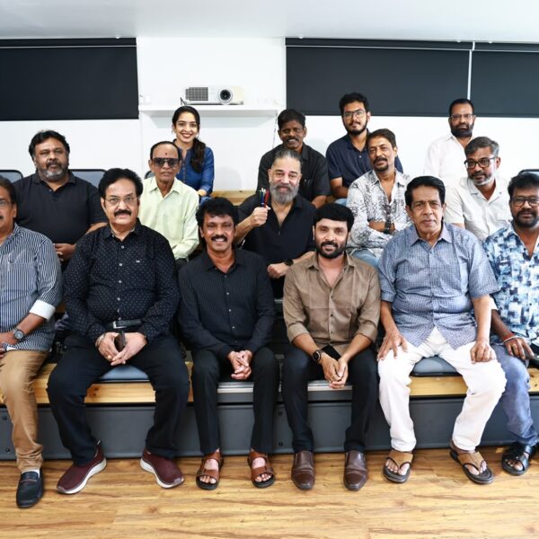 *உலகநாயகன் கமல்ஹாசன் உடன் தென்னிந்திய திரைப்பட எழுத்தாளர்கள் சங்கத்தினர் சந்திப்பு*