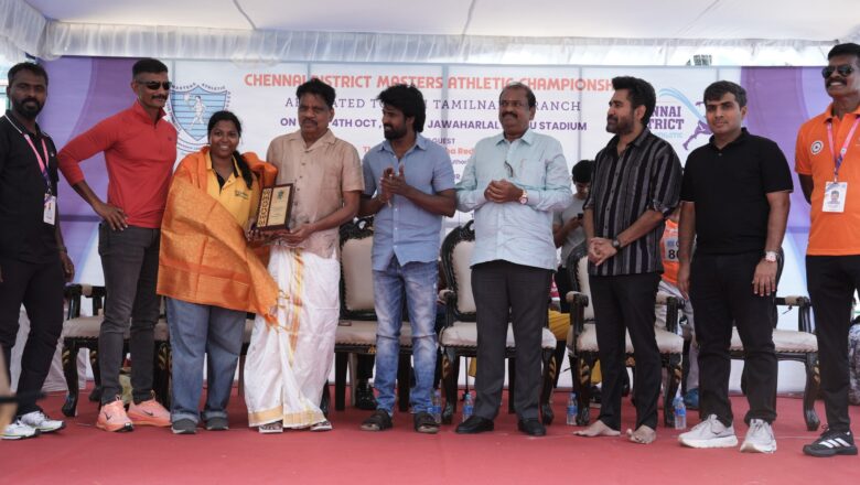 சென்னையில் தொடங்கியது ‘Chennai District Masters Athletic Championship 2026’… சூரி, விஜய் ஆண்டனி பங்கேற்பு!