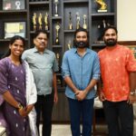 ஆசிய விளையாட்டில் பதக்க வேட்டை… வித்யா ராமராஜை நேரில் வாழ்த்திய தனுஷ்!