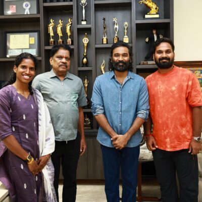 ஆசிய விளையாட்டில் பதக்க வேட்டை… வித்யா ராமராஜை நேரில் வாழ்த்திய தனுஷ்!