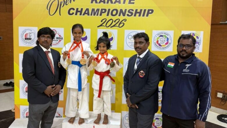 தமிழகத்தை சேர்ந்த இளம் கராத்தே வீரர்கள் இந்திய- இலங்கை ஓபன் கராத்தே சாம்பியன்ஷிப் 2026 போட்டியில் 32 பதக்கங்களை வென்று சாதனை!