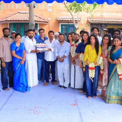*பிரபல கன்னட இயக்குநர் ஹரி சந்தோஷ் இயக்கும் இந்த குடும்ப திரில்லர் திரைப்படத்தில் சசிகுமார், சுவாசிகா, நரேன், நந்திதா ஸ்வேதா, அஞ்சலி நாயர் நடிக்கின்றனர்*