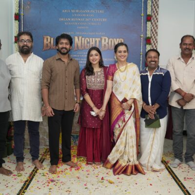 *அமல் அஜித் – பிரியங்கா ராஜகுமாரன் நடிக்கும் புதிய திரைப்படம் ‘ப்ளாக் நைட் பாய்ஸ்’! பூஜையுடன் படப்பிடிப்பு தொடங்கியது!*