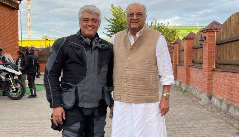  “வலிமை” திரைப்படம் அஜித்தின் இந்திய அளவிலான, பிரமாண்ட வெளியீடுகளின் துவக்கமாக இருக்கும் – தயாரிப்பாளர் போனிகபூர் !