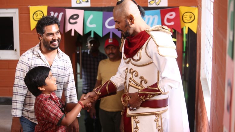 ஜூலை 15 வெளியாகும் அழகான ஃபேண்டஸி குழந்தைகள் படமான மை டியர் பூதத்தில்  பிரபுதேவா வித்தியாசமான தோற்றத்தில்  நடித்துள்ளார்.