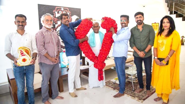 ராஜ்யசபா எம்.பி. யாக பதவி ஏற்கும் இளையராஜாவுக்கு “நினைவெல்லாம் நீயடா” படக்குழுவினர் வாழ்த்து!!