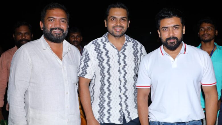 ஒரு ஆண் ஜெயிப்பது சுலபம். அதுவே ஒரு பெண் ஜெயிக்க 10 மடங்கு சிரமப்பட வேண்டும்.-விருமன் குடும்பத்தின் வெற்றி விழாவில் நடிகர் சூர்யா