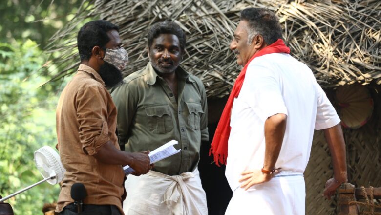 ‘விண்ணைத்தாண்டி வருவாயா’ & ‘கோ’ ஆகிய மாபெரும் வெற்றிப்படங்களைத் தொடர்ந்து, Red Giant Movies & RS Infotainment  ஆகிய நிறுவனங்கள் மீண்டும்  இணைந்து ‘விடுதலை’ படத்தினை வழங்குகின்றனர் .