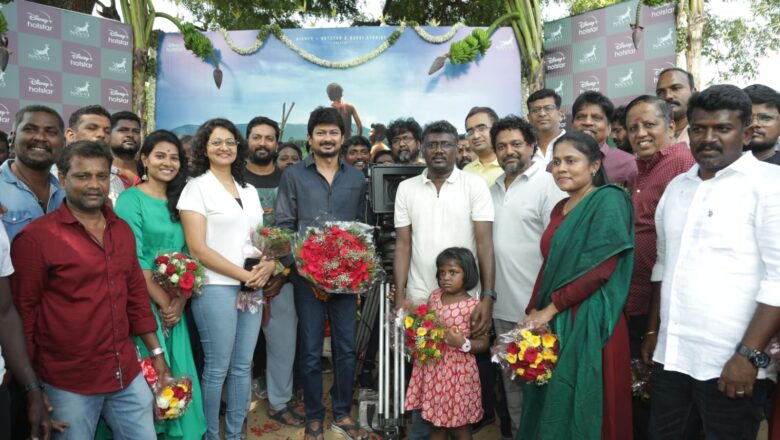 இயக்குநர் மாரி செல்வராஜ் தயாரித்து, இயக்கும், “வாழை” திரைப்படம் இன்று இனிதே துவங்கியது !