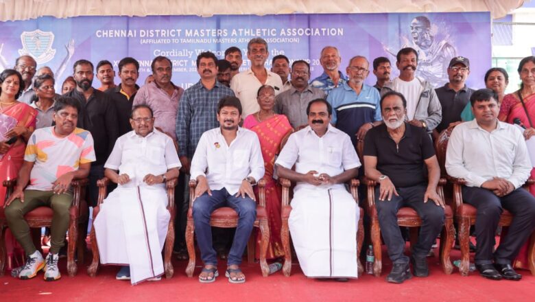 “XIX Chennai District Masters Athletic Championship 2022” தடகள போட்டி சென்னை நேரு விளையாட்டு அரங்கத்தில் (Outdoor Stadium), டிசம்பர் 30,31 தேதிகளில் நடைபெற்றது