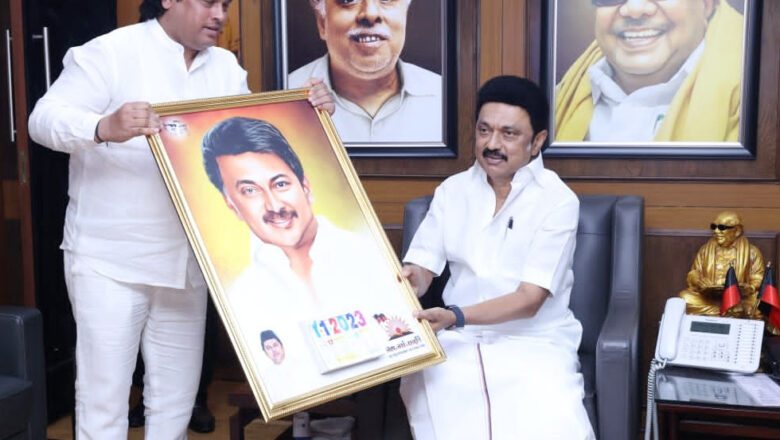 முதல்வர் ஸ்டாலினிடம் வாழ்த்து பெற்றார் ஜெ.எம்.பஷீர்