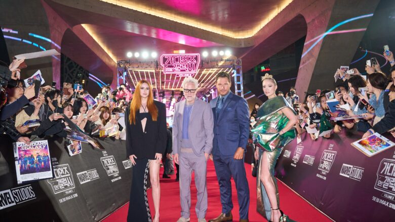 ரெட் கார்பெட் ஃபேன் ஈவண்ட்டின் புகைப்படங்களை மார்வெல் ஸ்டுடியோஸ் வெளியிடுகிறது மற்றும் சியோலில் நடைபெற்ற ஃபோட்டோகால் மற்றும் பாப்-அப் அனுபவ  பகிர்வு “கார்டியன்ஸ் ஆஃப் தி கேலக்ஸி. வால்யூம் 3”-ன் உலகளாவிய சுற்றுப்பயணத்தின் தொடக்கமாக அமைந்துள்ளது!