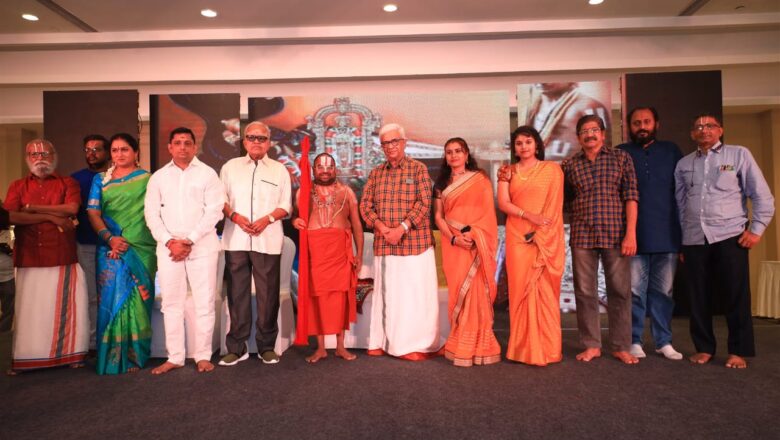 ‘ஸ்ரீ இராமானுஜர்’ படத்தில் இடம்பெறும் பிரமாண்ட சோழ அரண்மனை செட்