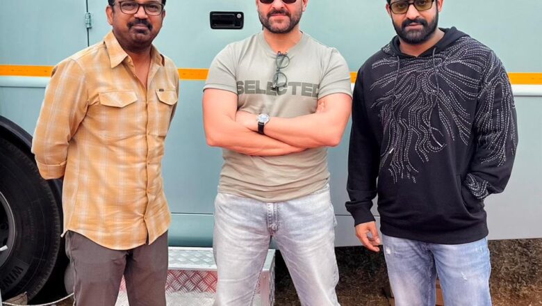 நடிகர் சைஃப் அலிகான் ‘என்டிஆர் 30’ படத்தின் நாயகன் ஜூனியர் என்டிஆர் உடன் படப்பிடிப்பை தொடங்குகிறார்!  