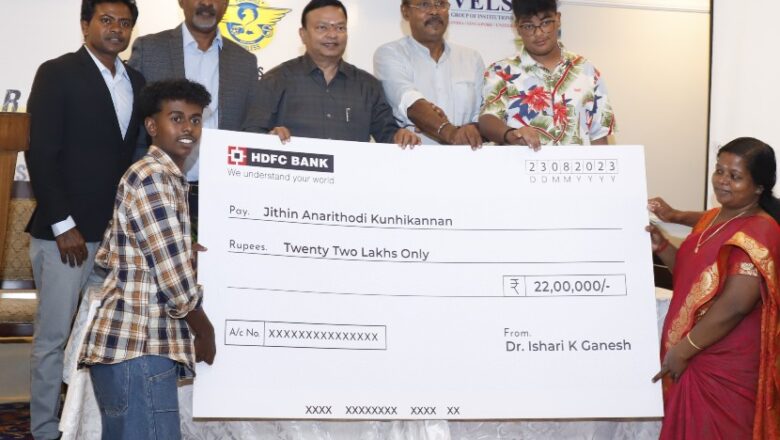 தமிழகத்தில் விளையாட்டுத் துறை திரு .உதயநிதி அவர்களின் தலைமையில் மிகவும் மேம்பட்டு இருக்கிறது-வேல்ஸ் பல்கலைக்கழக வேந்தர் ஐசரி கே. கணேஷ்பாராட்டு