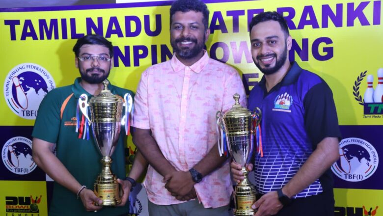 தமிழ்நாடு மாநில தரவரிசை டென்பின் பவுலிங் லீக்! – வெற்றியாளருக்கு பரிசு வழங்கிய ‘ஜெயிலர்’ பாடலாசிரியர் சூப்பர் சுப்பு