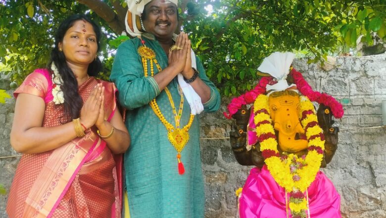 நடிகர் ‘பருத்திவீரன்’ சரவணன் கட்டியுள்ள விநாயகர் கோயில் !